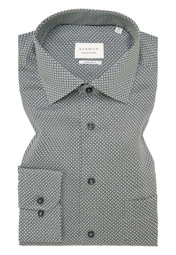 Hemden lange mouw groen ETERNA