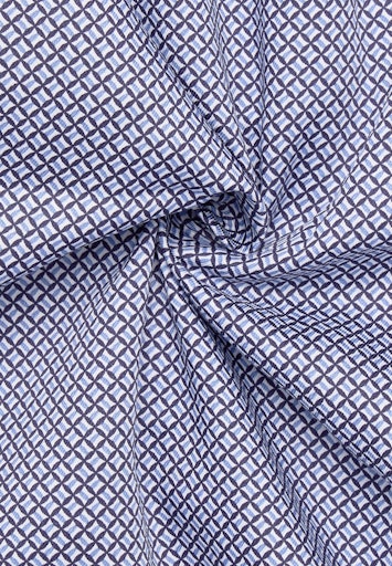 Hemden lange mouw blauw ETERNA