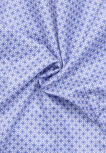 Hemden lange mouw blauw ETERNA