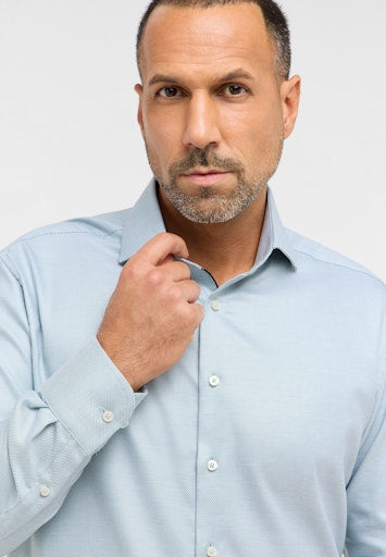 Hemden lange mouw groen ETERNA