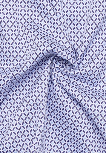 Hemden lange mouw blauw ETERNA