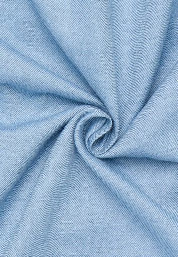 Hemden lange mouw blauw ETERNA