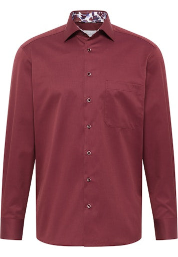 Hemden lange mouw rood ETERNA