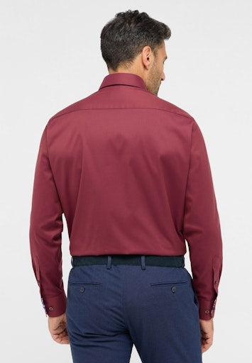 Hemden lange mouw rood ETERNA