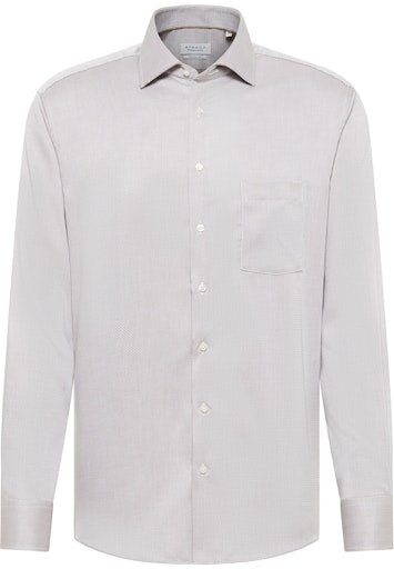 Hemden lange mouw beige ETERNA