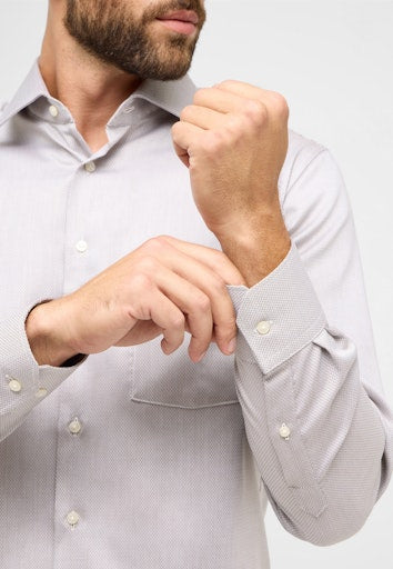 Hemden lange mouw beige ETERNA