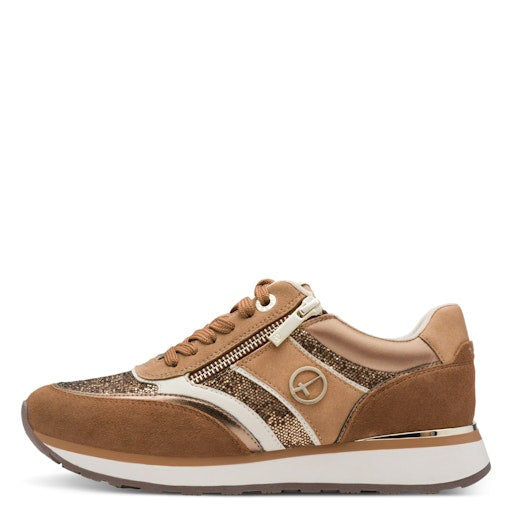 Sneakers bruin Tamaris