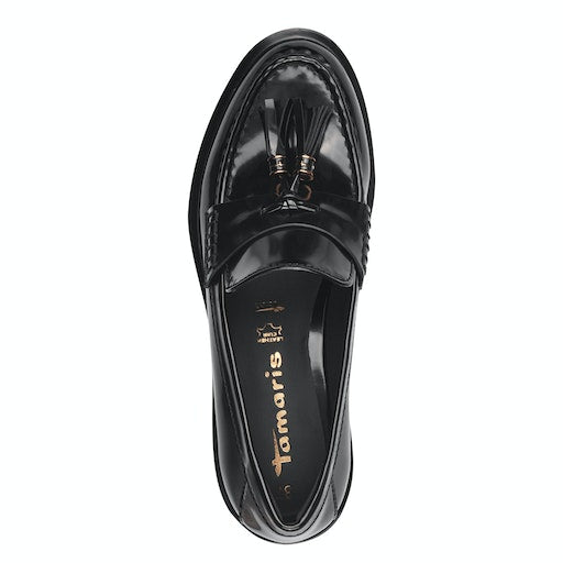Loafers zwart Tamaris