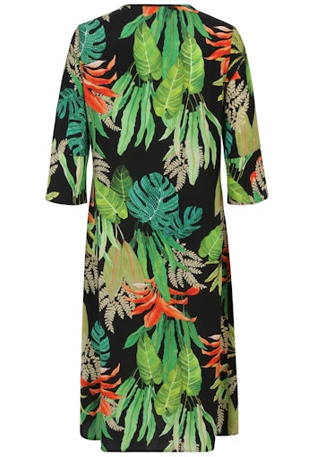 Jurken lange mouw multicolor Doris Streich