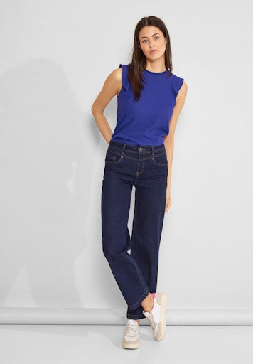 Tops blauw Street One