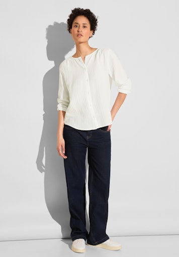 Blouses lange mouw wit Street One