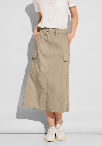 Rokken beige Street One