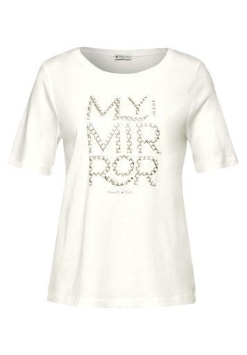 T-shirts korte mouw wit Street One