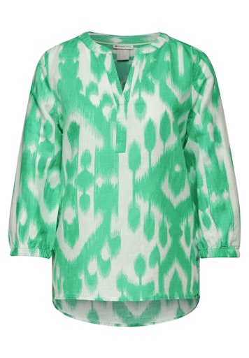 Blouses lange mouw groen Street One