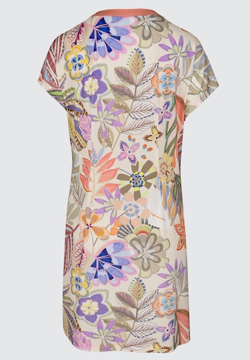 Jurken korte mouw multicolor Bianca