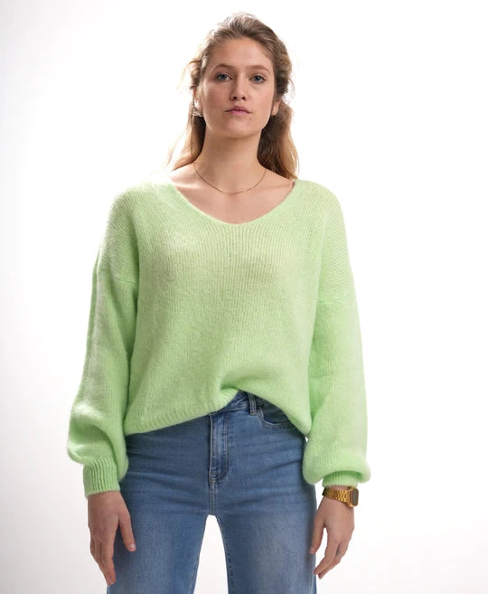 Pulls groen BLACK ROSE