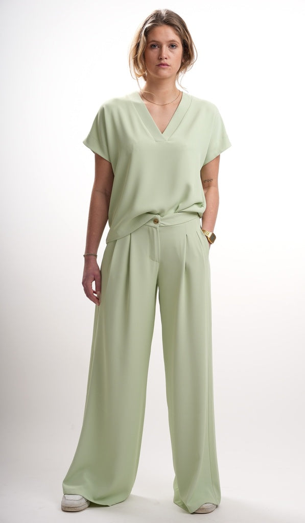 Broeken groen BLACK ROSE