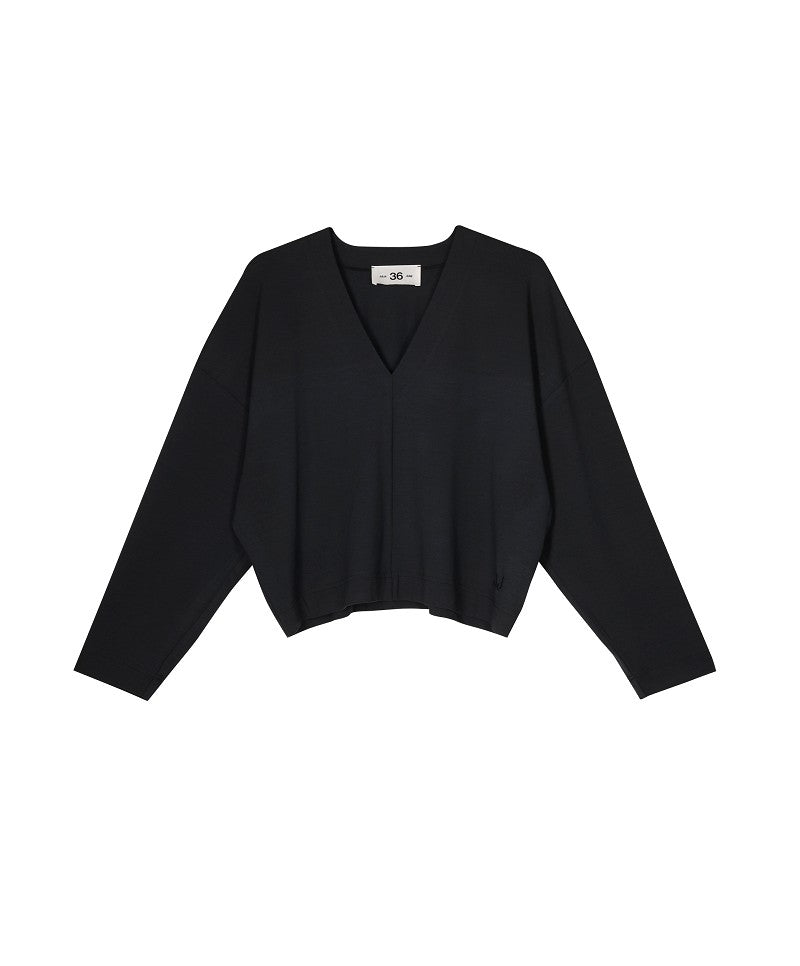 Blouses lange mouw zwart Julia June
