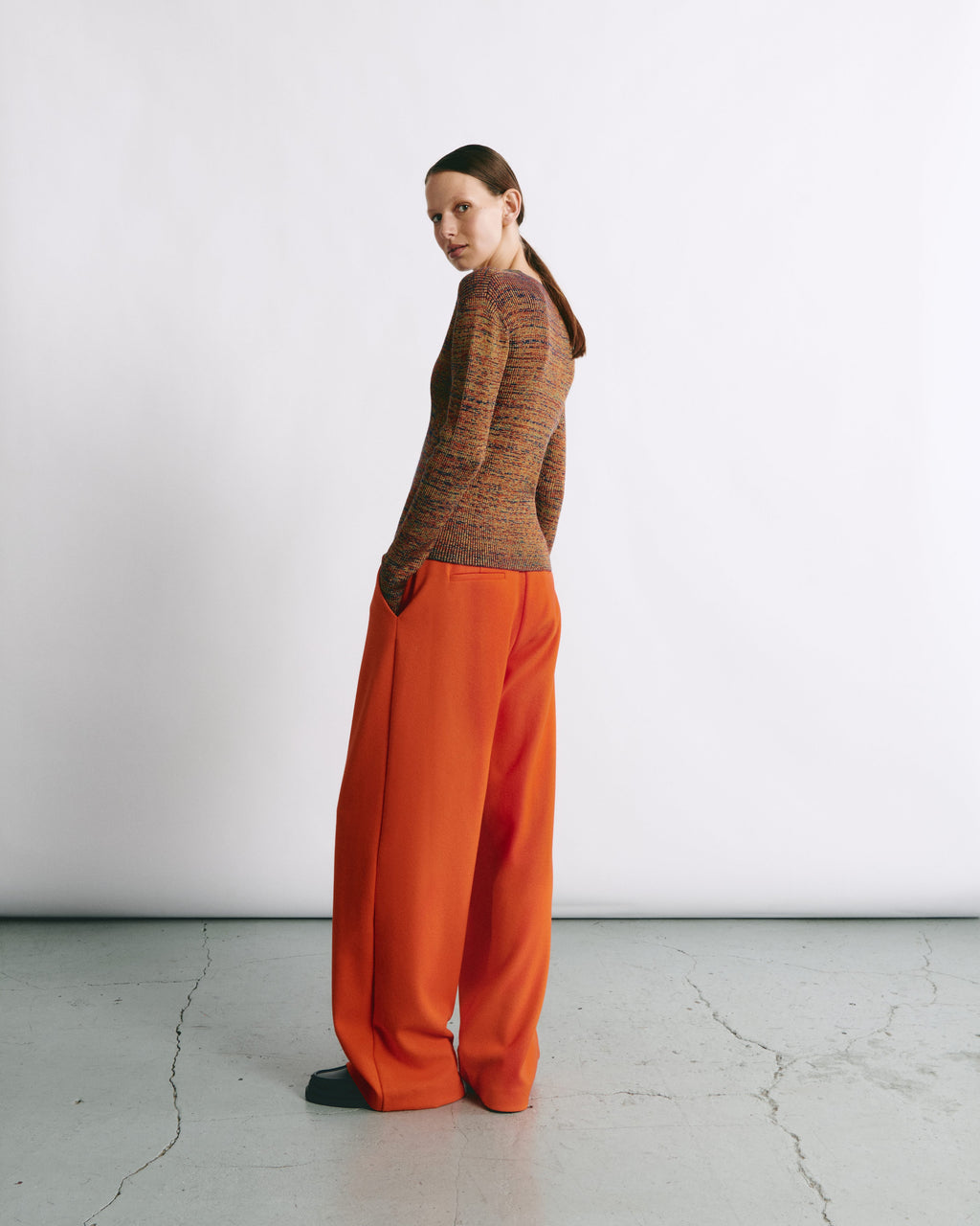 Broeken oranje Julia June