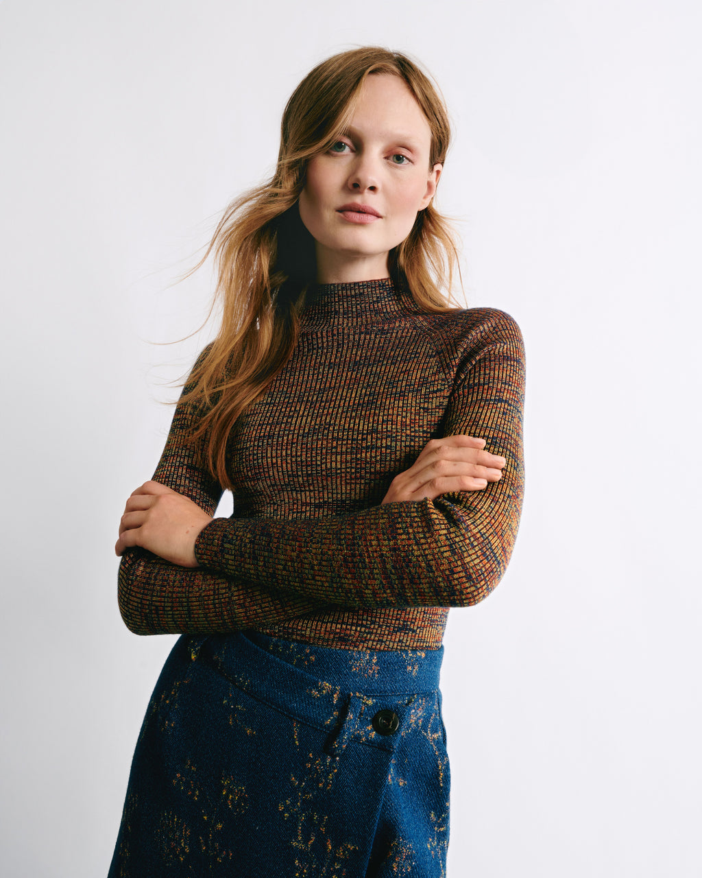 Pulls blauw Julia June