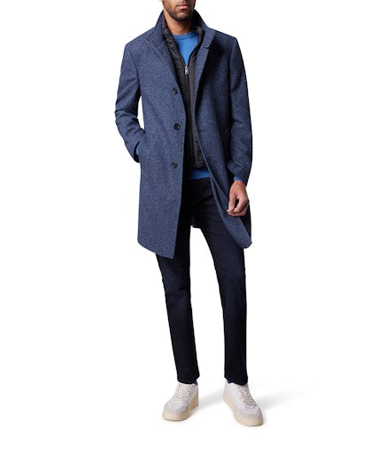 Mantels blauw Pierre Cardin