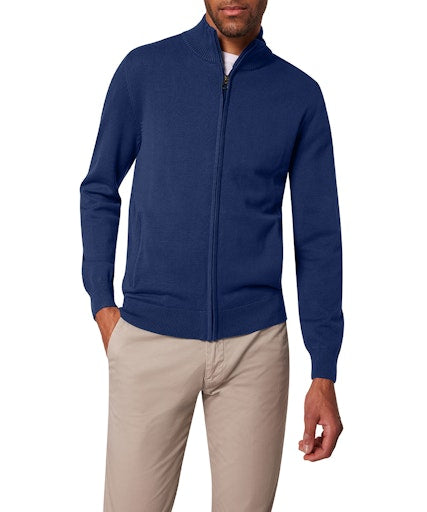 Cardigans navy Pierre Cardin