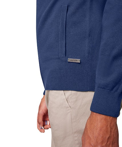 Cardigans navy Pierre Cardin