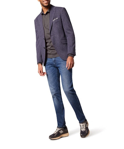 Polo's lange mouw grijs Pierre Cardin