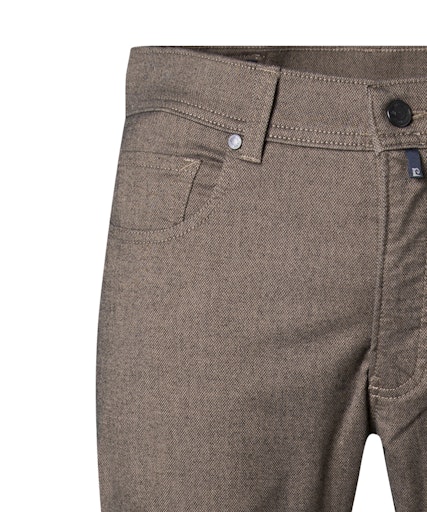 Broeken bruin Pierre Cardin