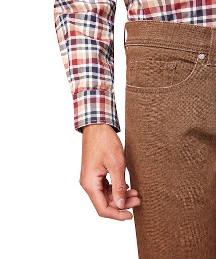 Broeken bruin Pierre Cardin