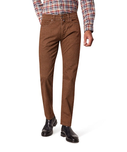 Broeken bruin Pierre Cardin