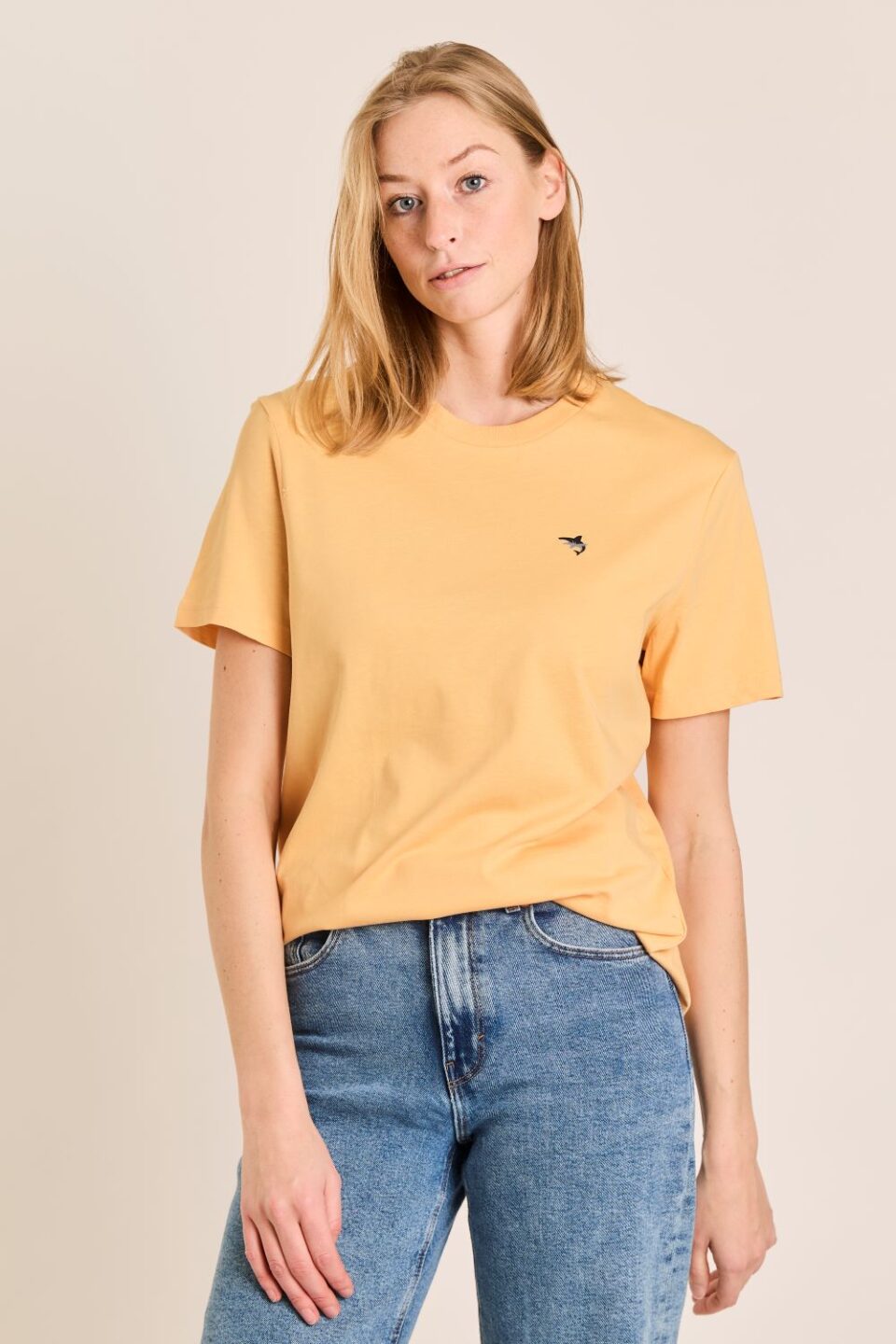 T-shirts korte mouw geel STRØM