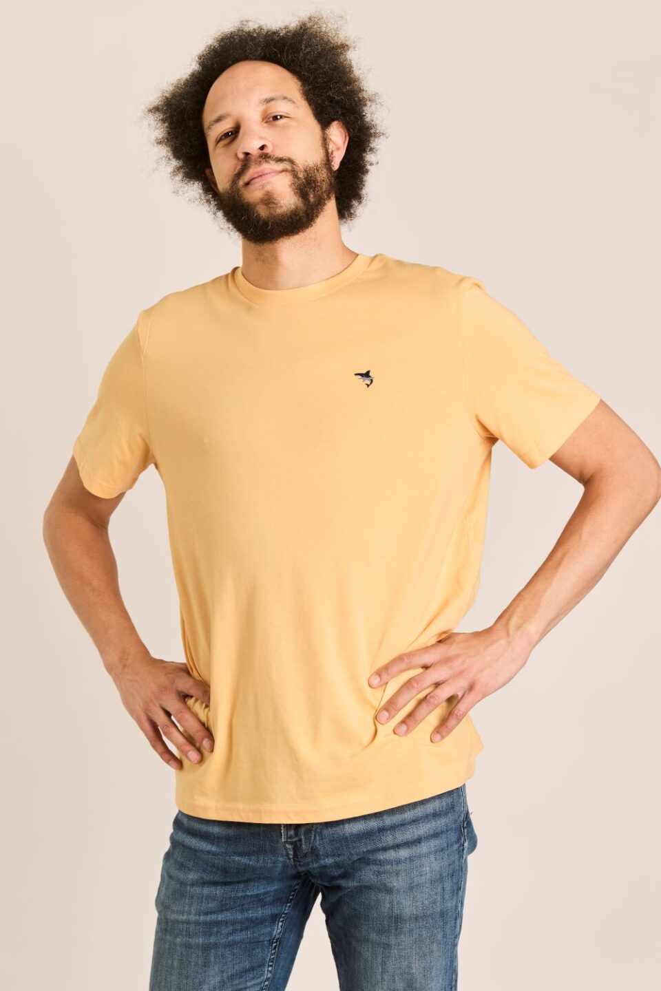 T-shirts korte mouw geel STRØM