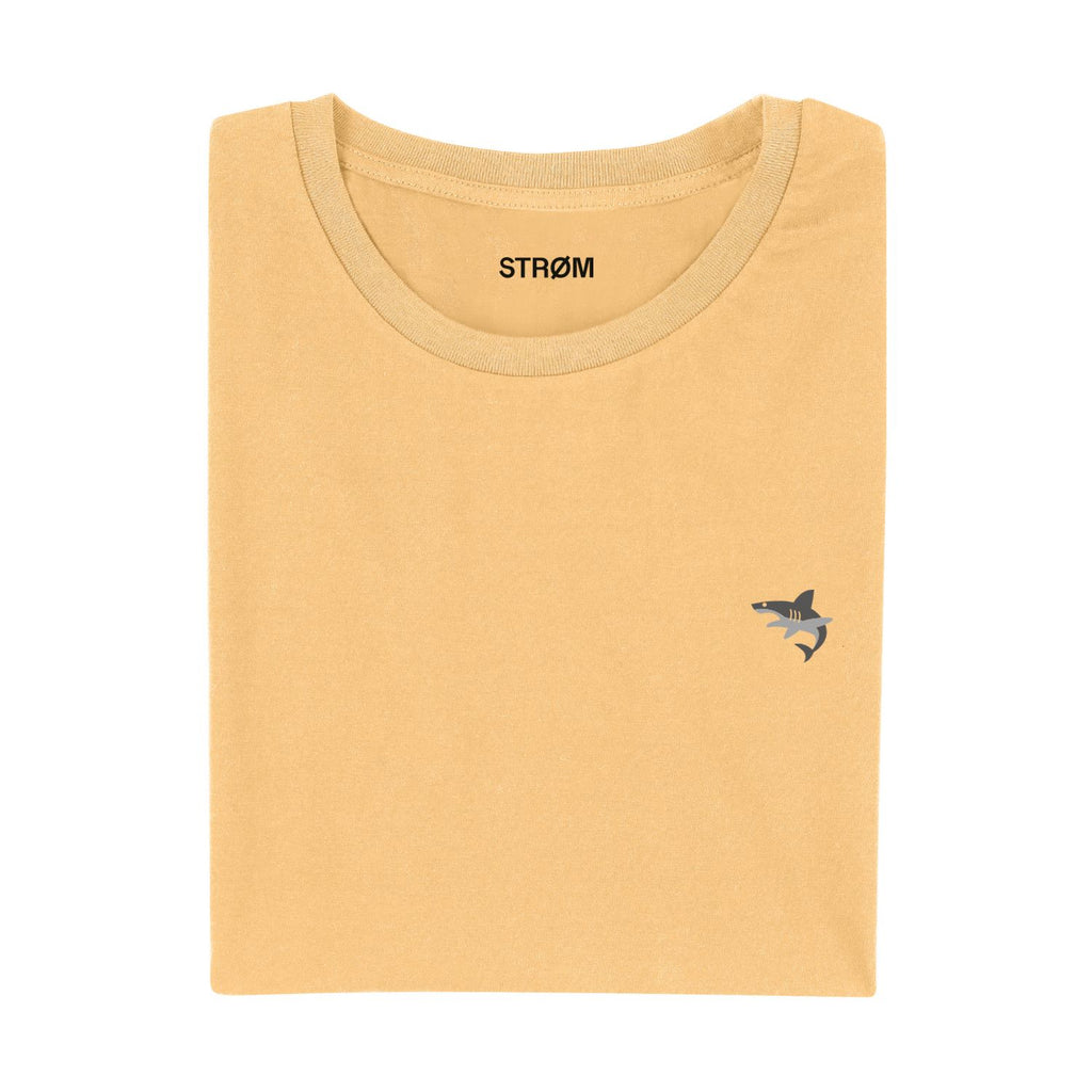 T-shirts korte mouw geel STRØM