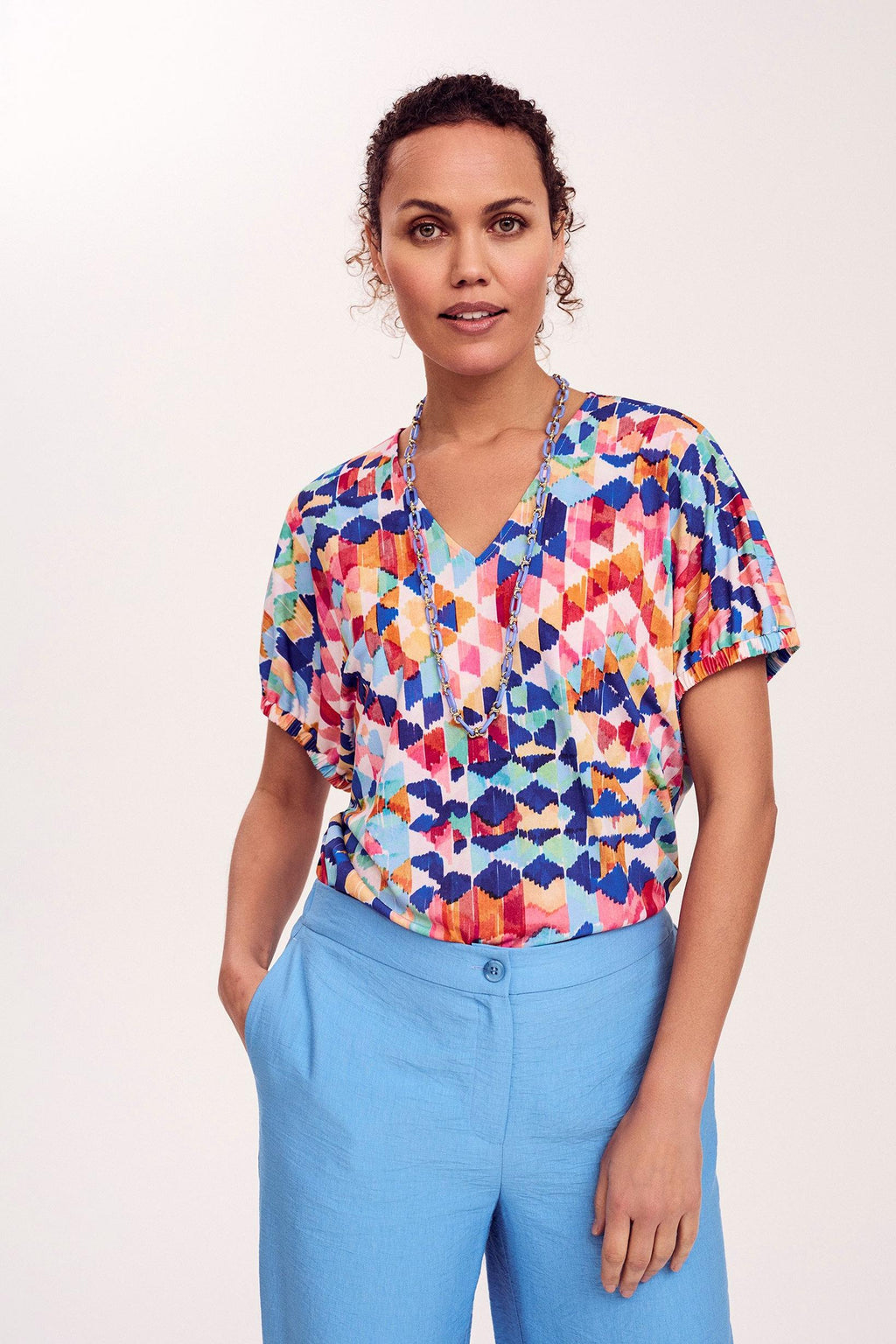 Blouses korte mouw multicolor Mayerline