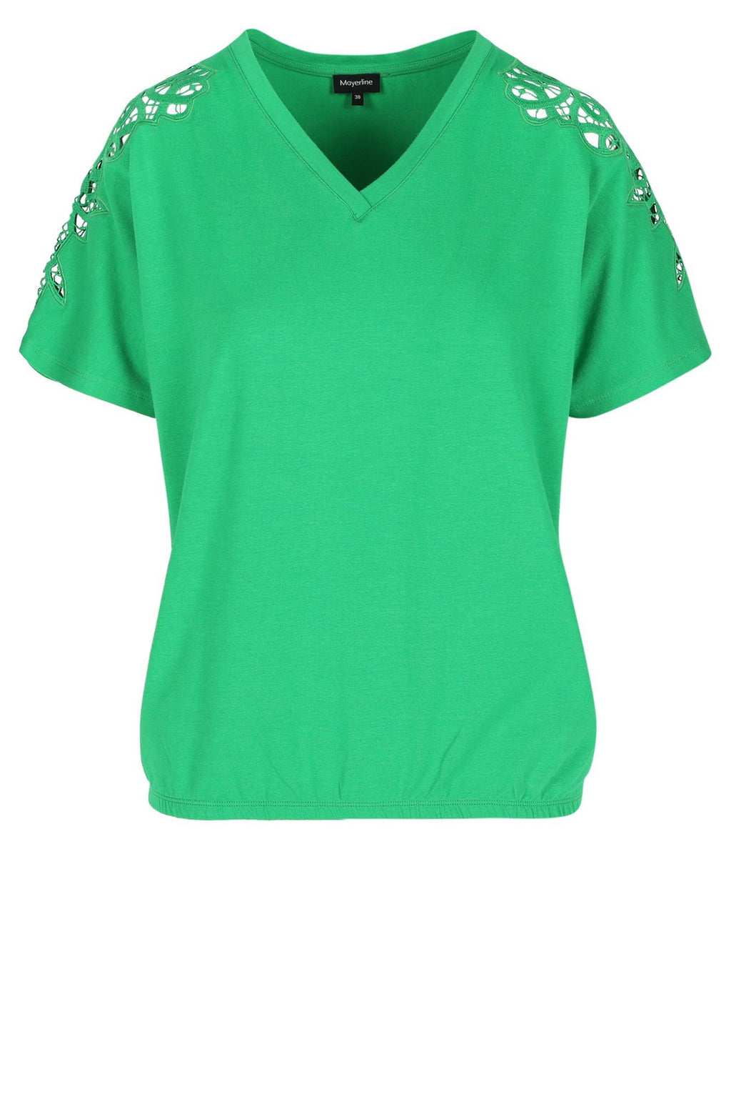 T-shirts korte mouw groen Mayerline
