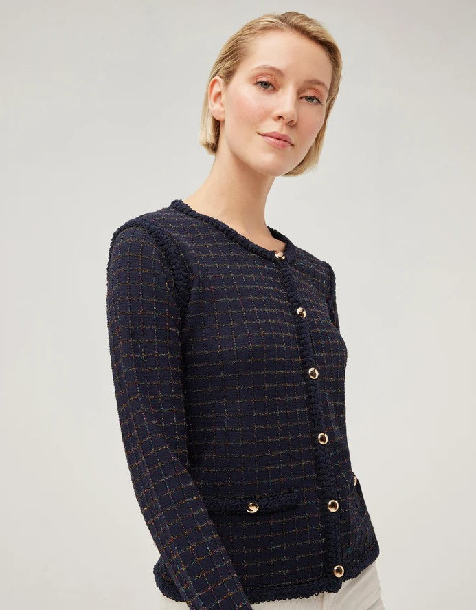 Cardigans navy Léo & Ugo