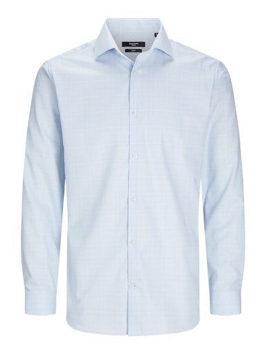 Hemden lange mouw blauw JACK & JONES