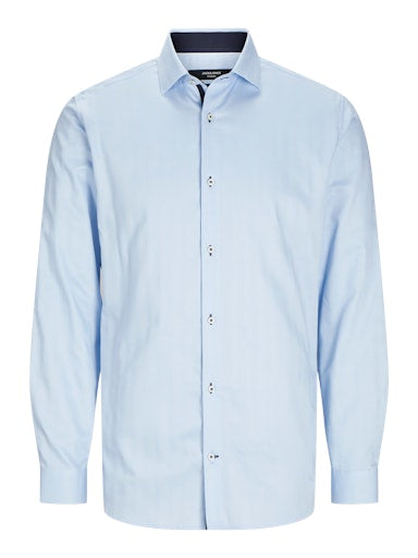 Hemden lange mouw blauw JACK & JONES