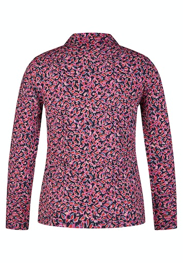 T-shirts lange mouw navy Rabe