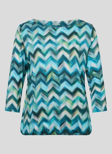 T-shirts lange mouw blauw Rabe