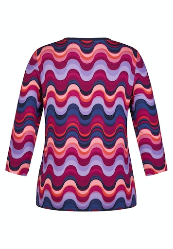 T-shirts lange mouw roze Rabe