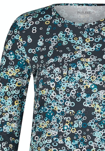 T-shirts lange mouw grijs Rabe