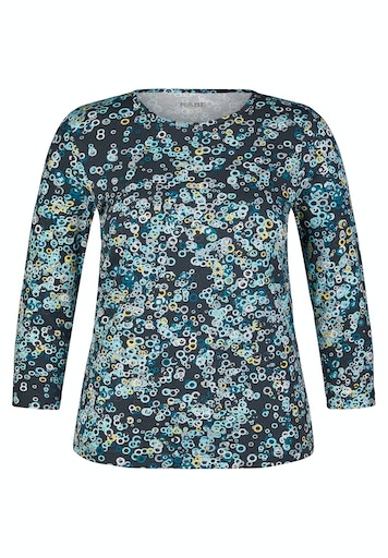 T-shirts lange mouw grijs Rabe