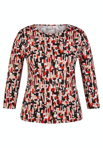 T-shirts lange mouw zwart Rabe