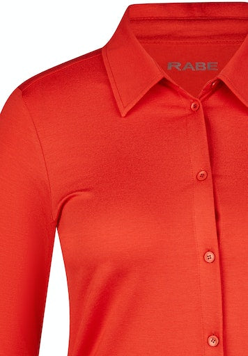 Blouses lange mouw oranje Rabe