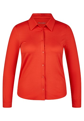 Blouses lange mouw oranje Rabe