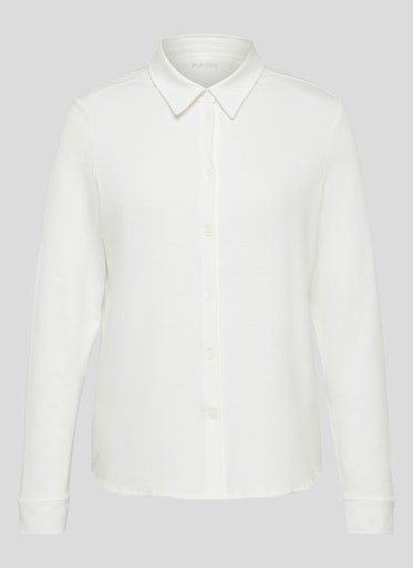 Blouses lange mouw beige Rabe