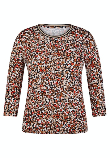 T-shirts lange mouw zwart Rabe