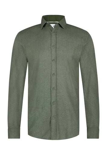 Hemden lange mouw groen State of Art